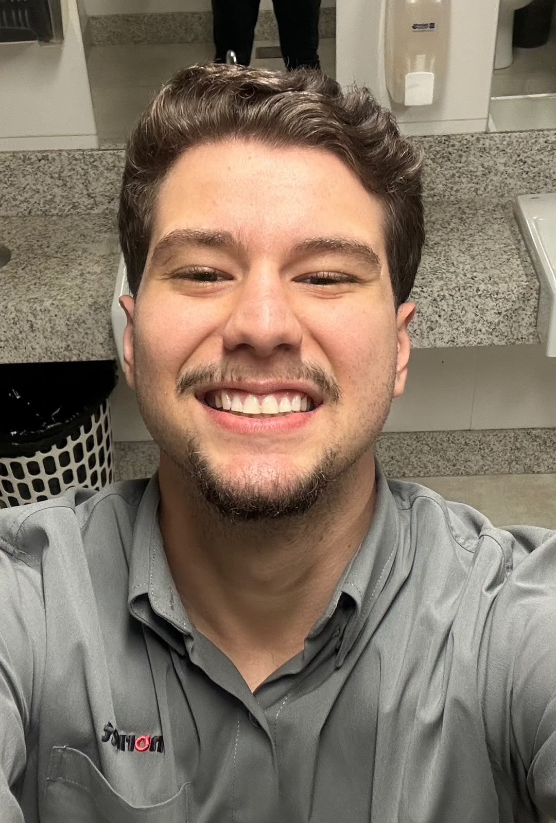 Luís Guilherme, aluno aprovado